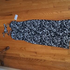 Tropical Halter Top Dress